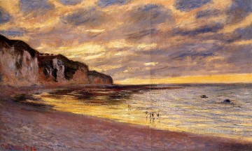  claude - L Ally Point Low Tide Claude Monet Beach